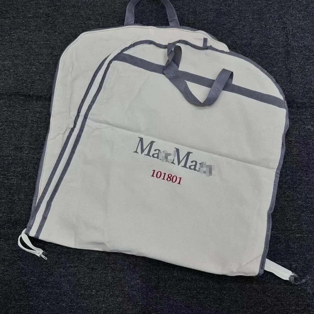 High-end branded garment dust cover bag for suits down jackets overcoats